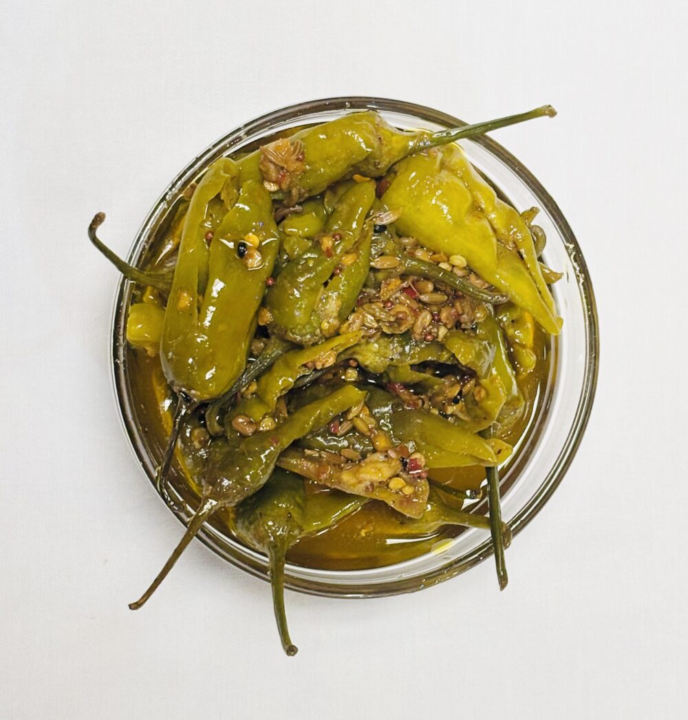 Green Chilli Achar / Pickles